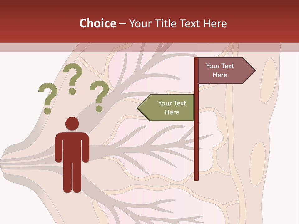 A Breast Diagram With The Name Of The Breast PowerPoint Template