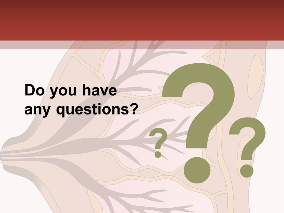 A Breast Diagram With The Name Of The Breast PowerPoint Template