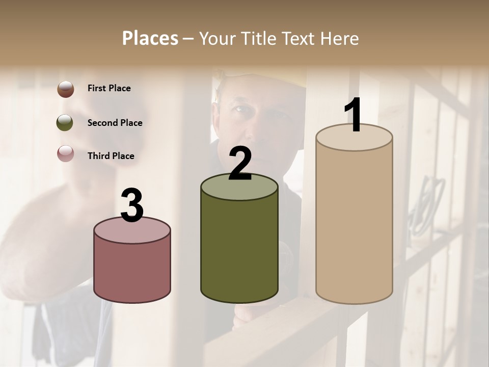 House Power Tool Male PowerPoint Template