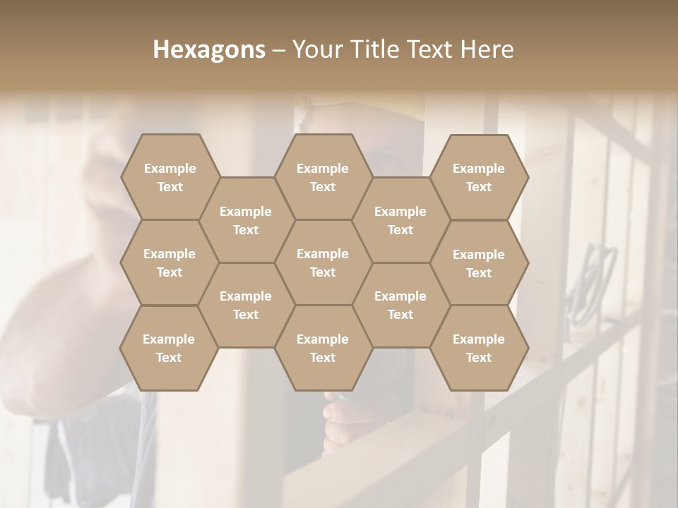 House Power Tool Male PowerPoint Template