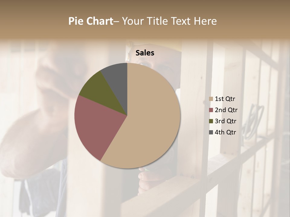 House Power Tool Male PowerPoint Template