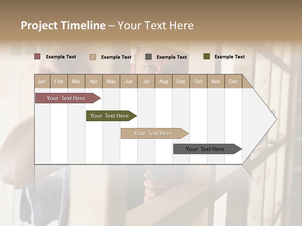 House Power Tool Male PowerPoint Template