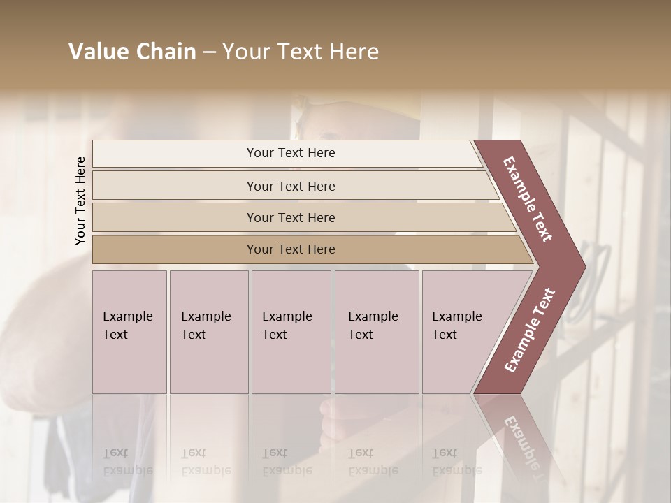 House Power Tool Male PowerPoint Template