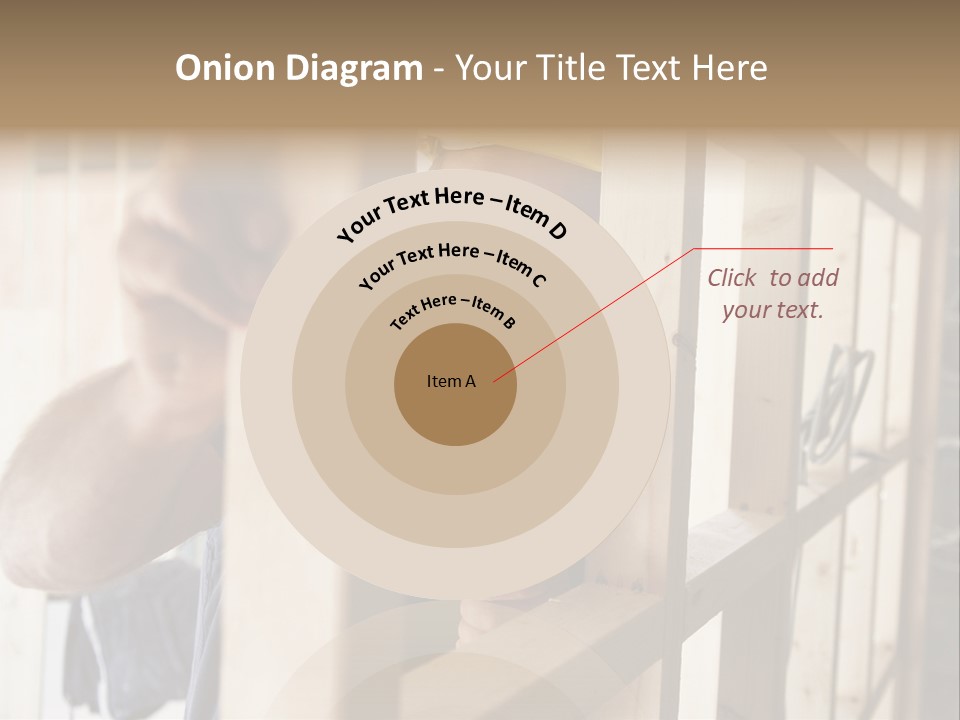 House Power Tool Male PowerPoint Template