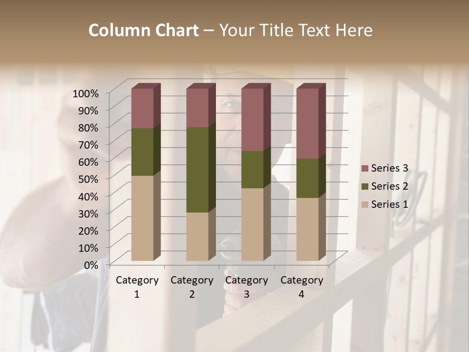 House Power Tool Male PowerPoint Template