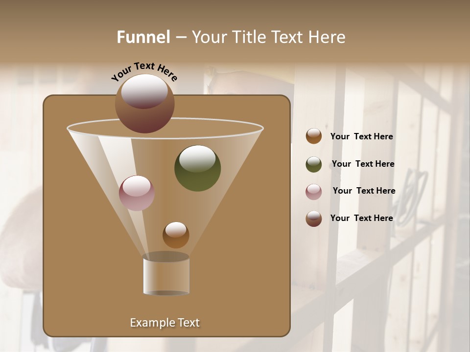 House Power Tool Male PowerPoint Template