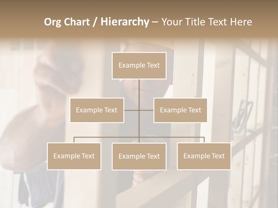 House Power Tool Male PowerPoint Template