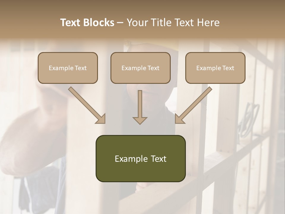 House Power Tool Male PowerPoint Template