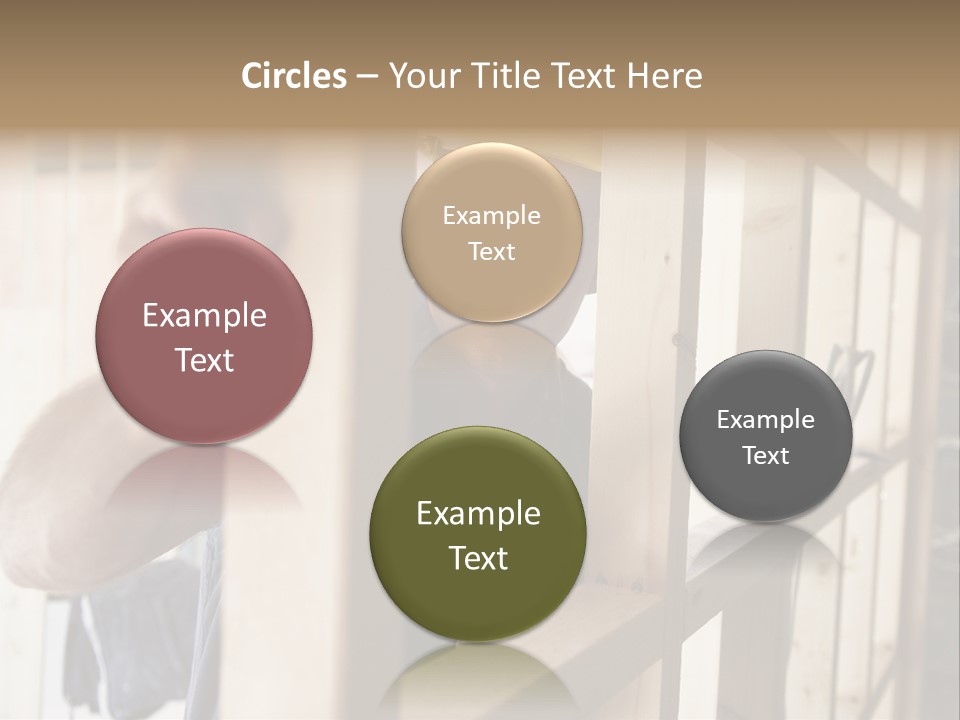 House Power Tool Male PowerPoint Template