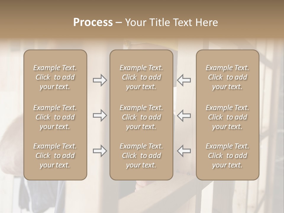 House Power Tool Male PowerPoint Template