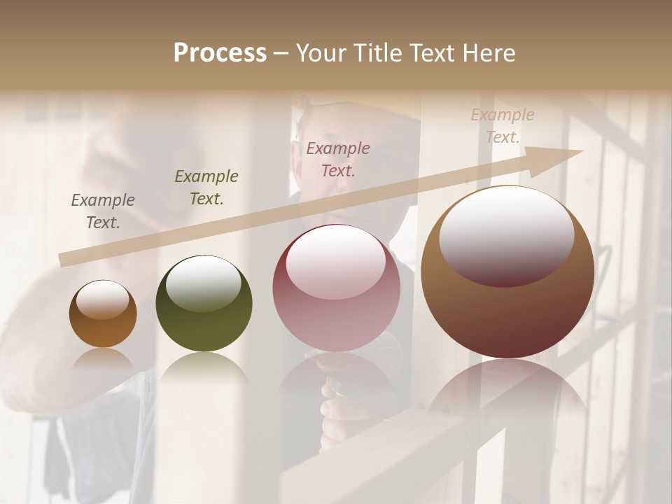 House Power Tool Male PowerPoint Template