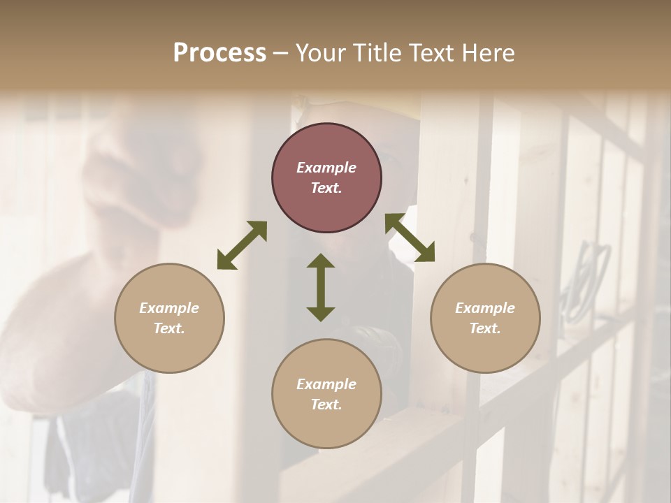 House Power Tool Male PowerPoint Template