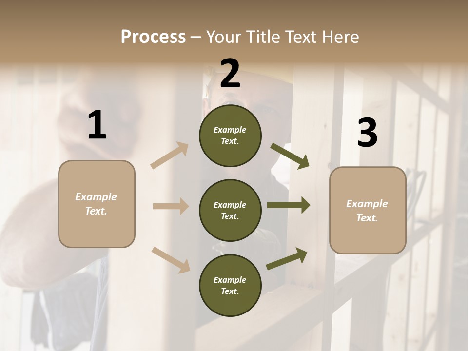 House Power Tool Male PowerPoint Template