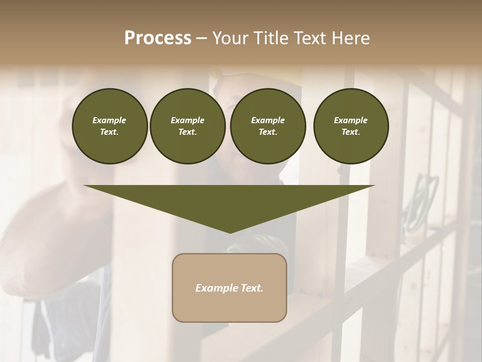 House Power Tool Male PowerPoint Template