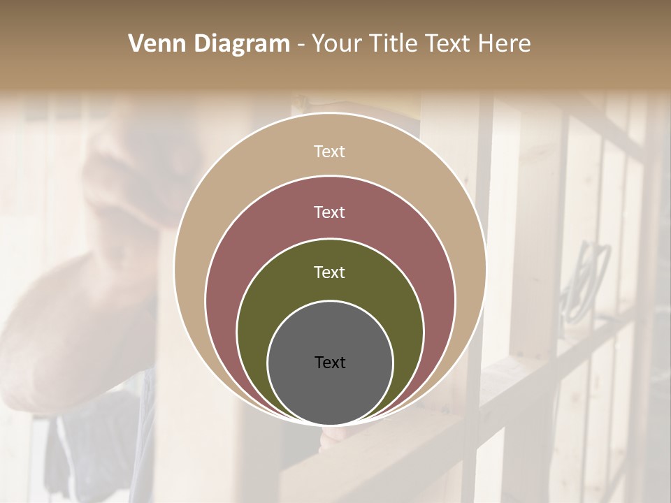 House Power Tool Male PowerPoint Template