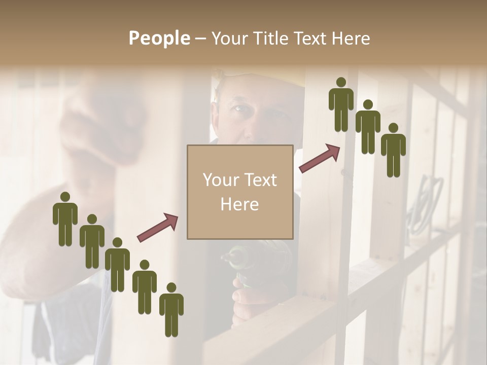 House Power Tool Male PowerPoint Template