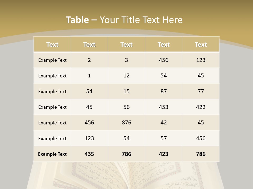 Portuguese Cheese Form PowerPoint Template