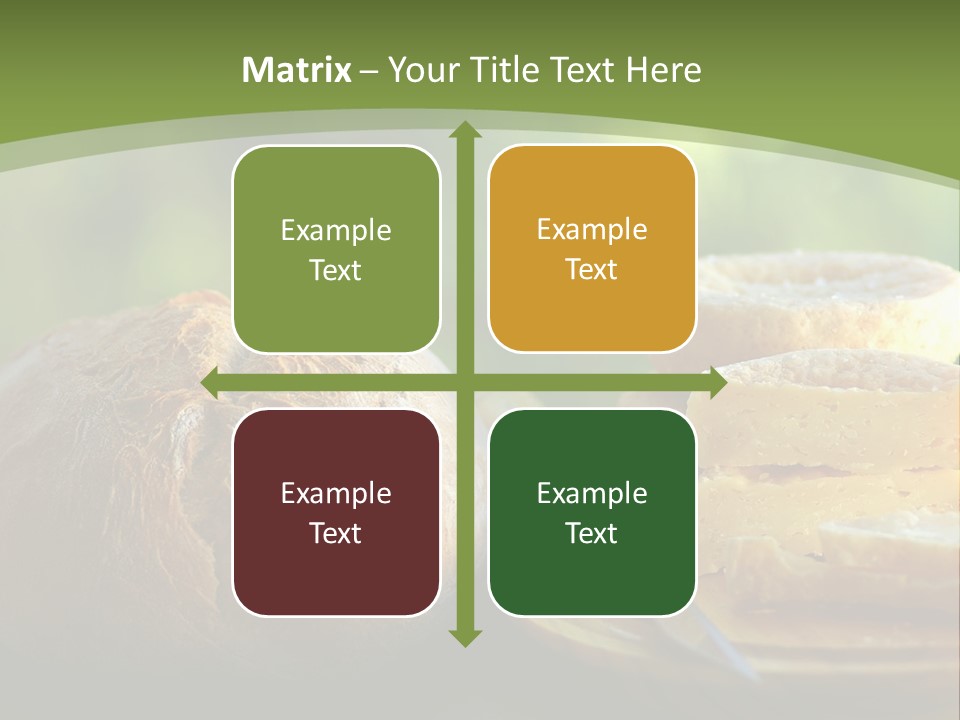 Portuguese Cheese Form PowerPoint Template