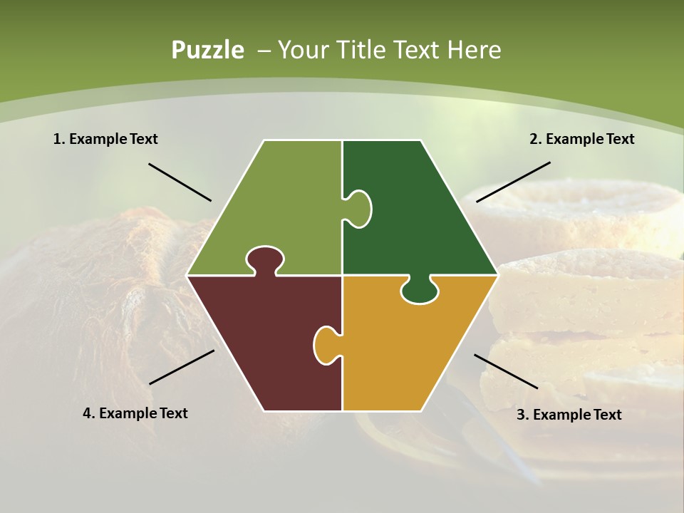 Portuguese Cheese Form PowerPoint Template