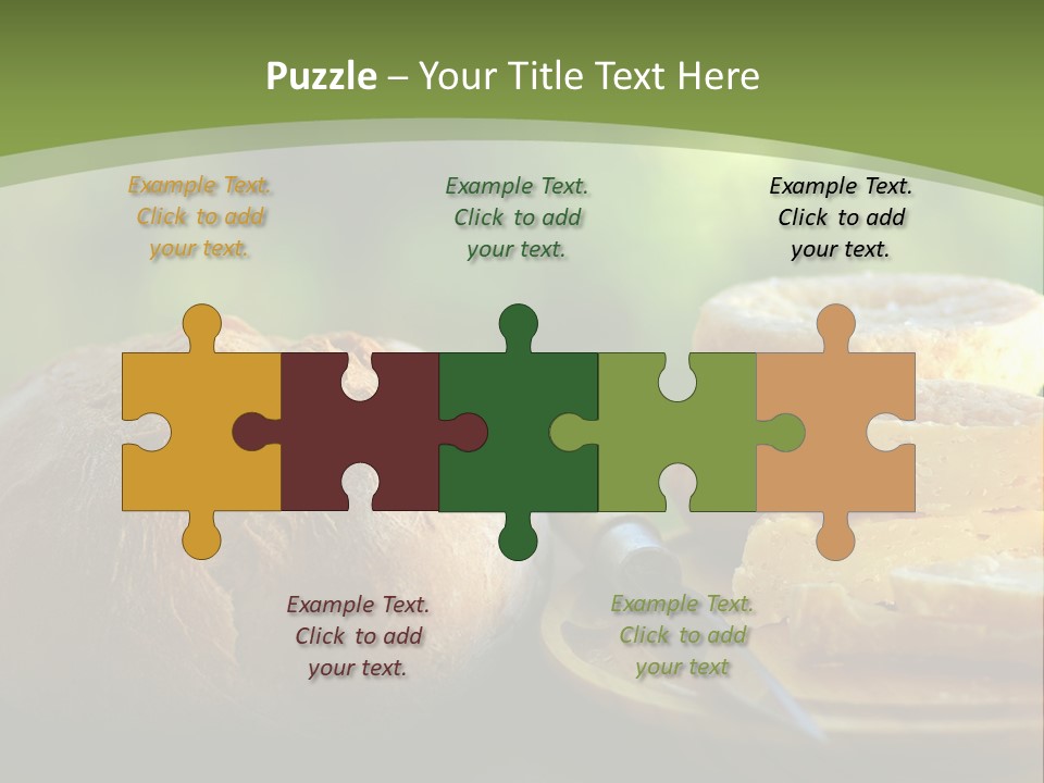 Portuguese Cheese Form PowerPoint Template