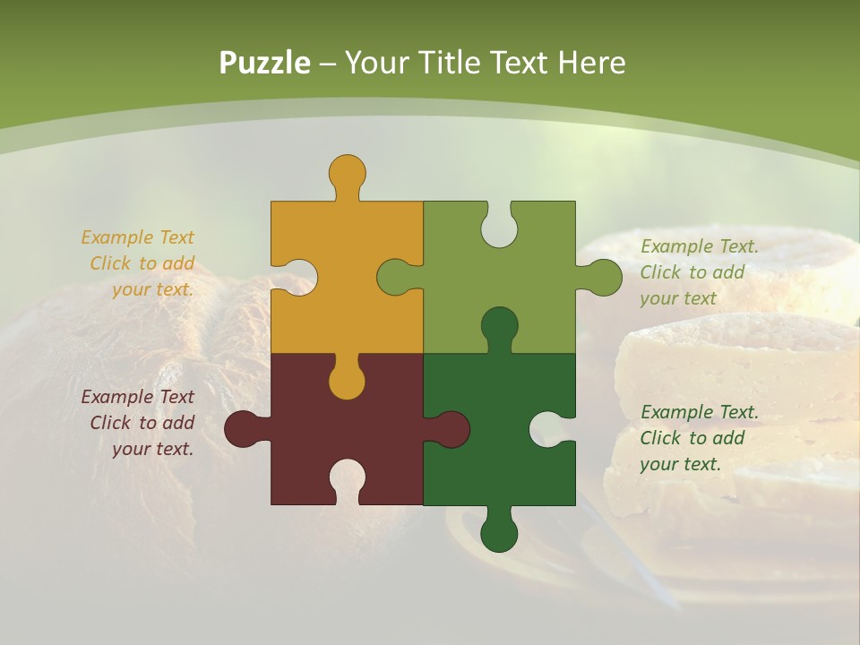 Portuguese Cheese Form PowerPoint Template