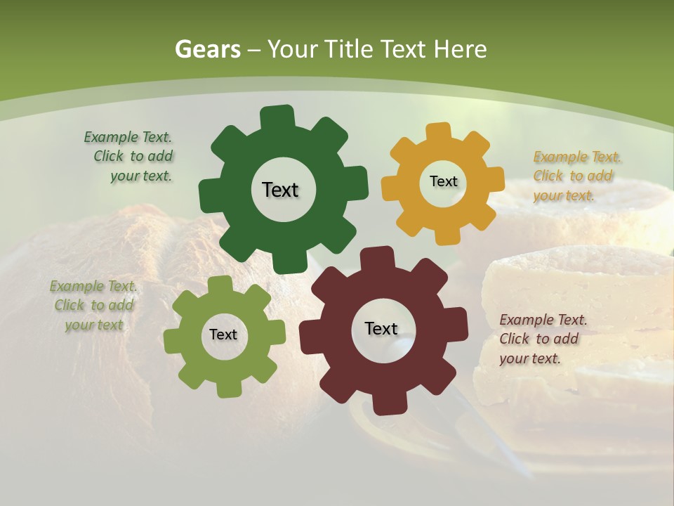 Portuguese Cheese Form PowerPoint Template