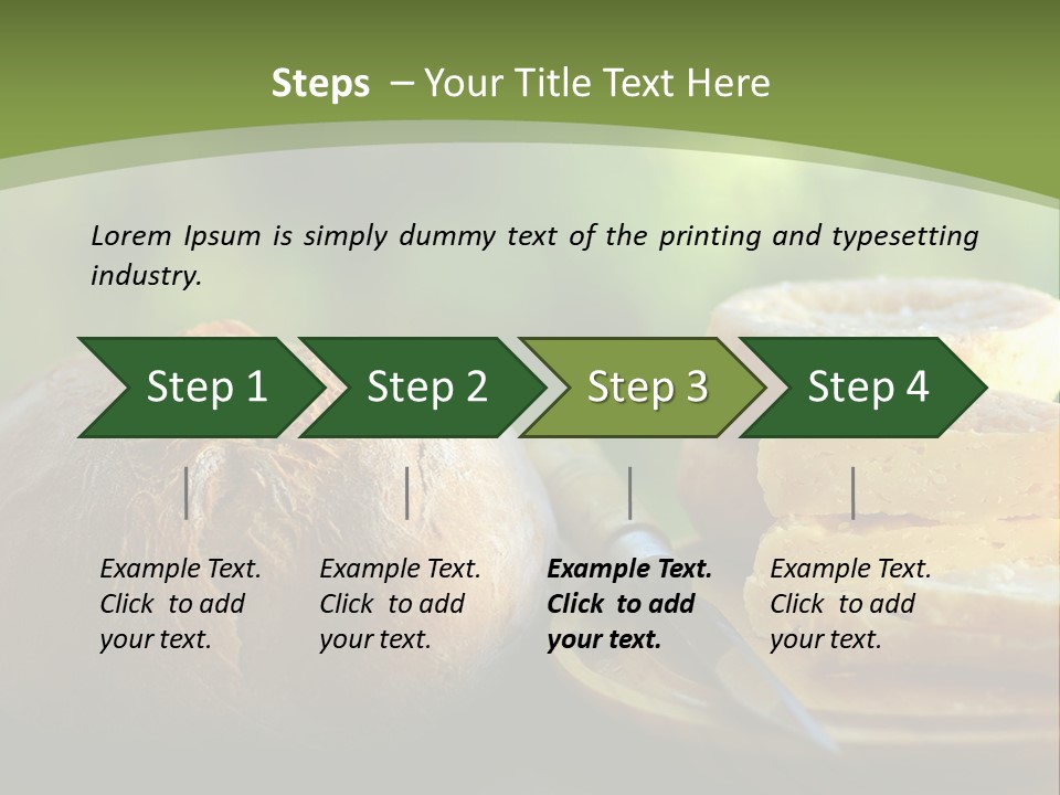 Portuguese Cheese Form PowerPoint Template
