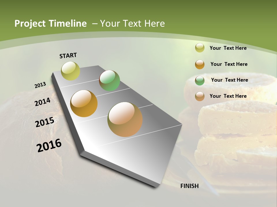 Portuguese Cheese Form PowerPoint Template