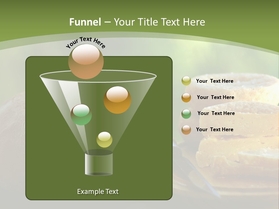 Portuguese Cheese Form PowerPoint Template