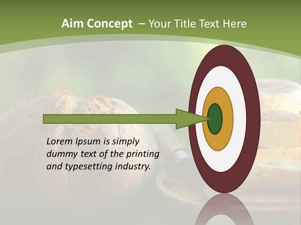 Portuguese Cheese Form PowerPoint Template