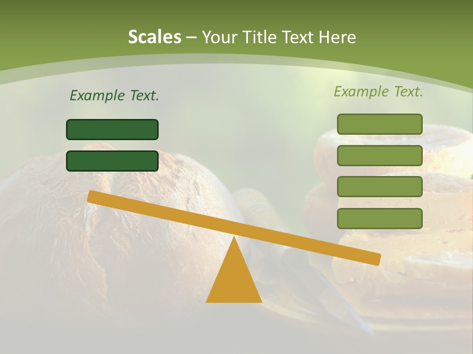 Portuguese Cheese Form PowerPoint Template
