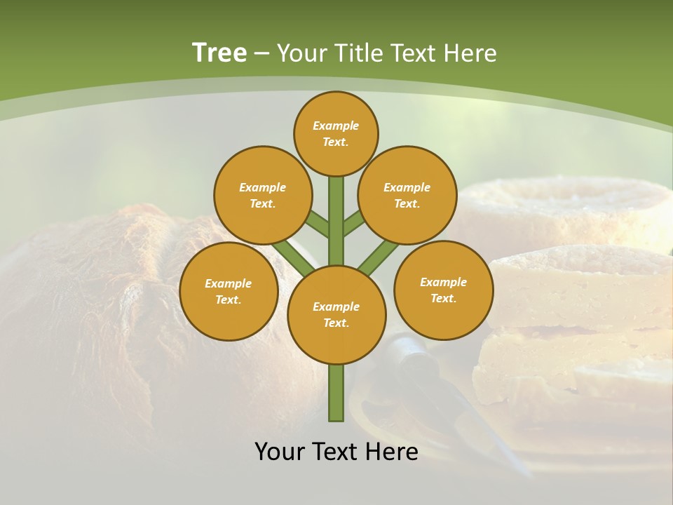 Portuguese Cheese Form PowerPoint Template