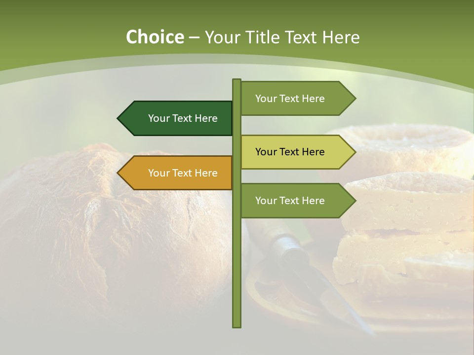 Portuguese Cheese Form PowerPoint Template