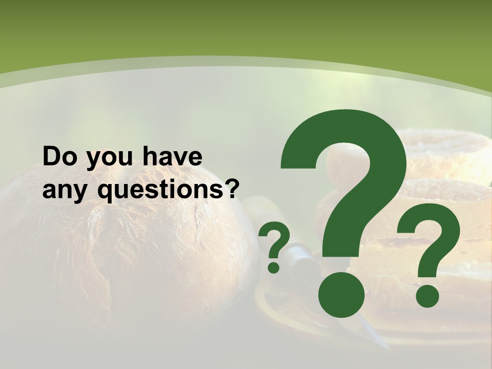 Portuguese Cheese Form PowerPoint Template