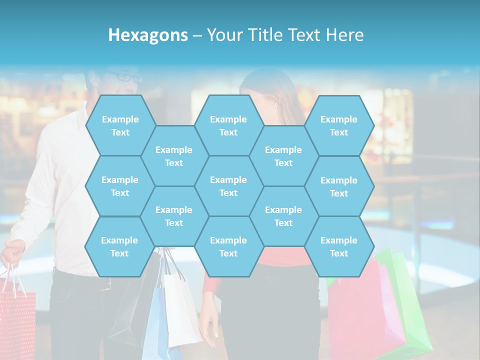 Young Store Consumerism PowerPoint Template