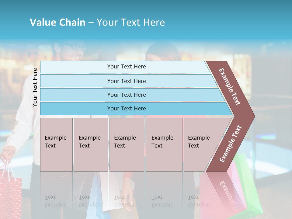 Young Store Consumerism PowerPoint Template