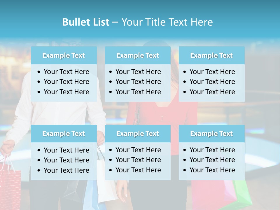 Young Store Consumerism PowerPoint Template