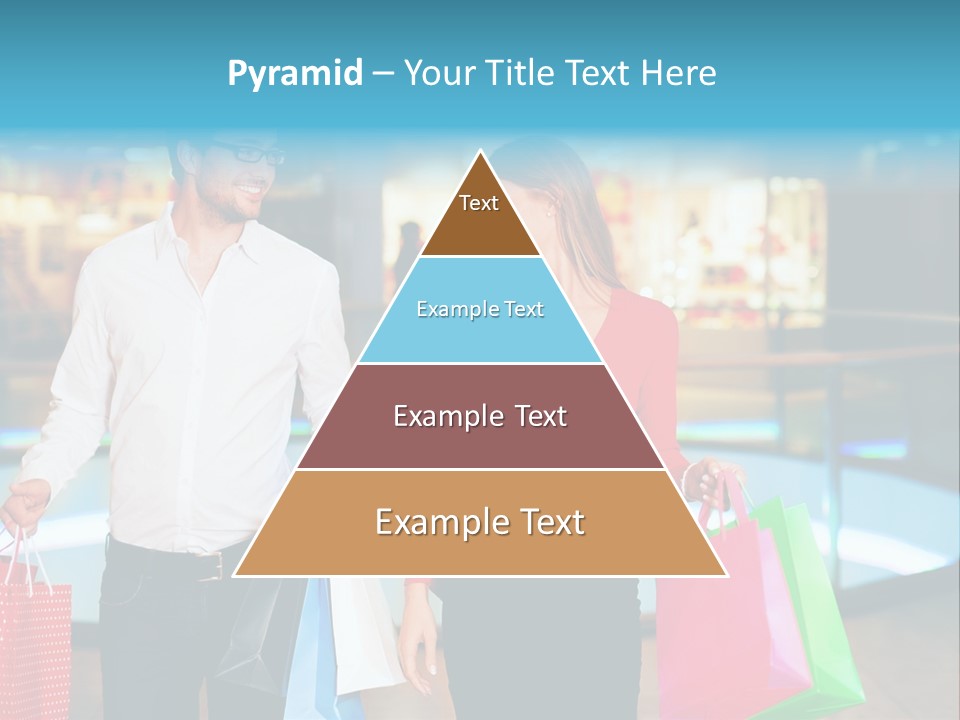 Young Store Consumerism PowerPoint Template