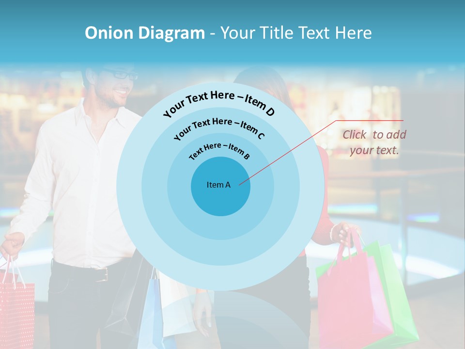 Young Store Consumerism PowerPoint Template