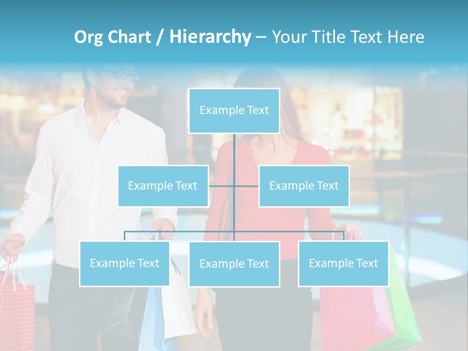 Young Store Consumerism PowerPoint Template