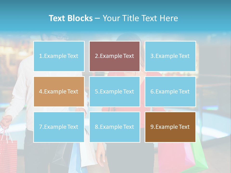 Young Store Consumerism PowerPoint Template