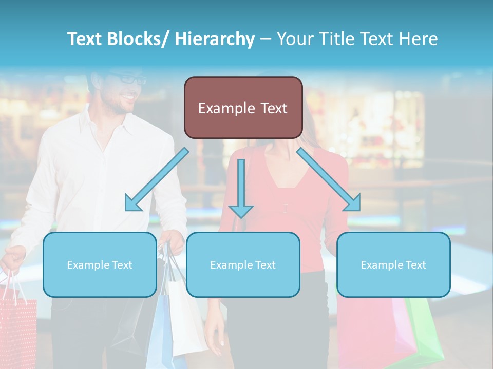 Young Store Consumerism PowerPoint Template