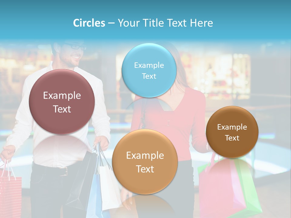 Young Store Consumerism PowerPoint Template