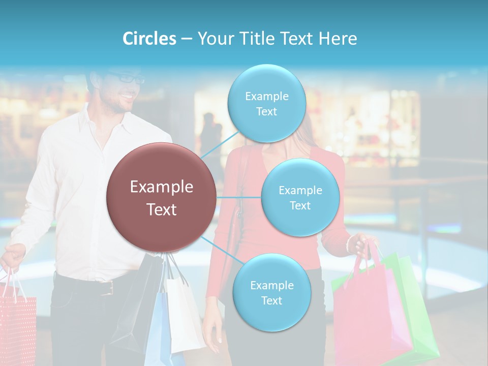 Young Store Consumerism PowerPoint Template