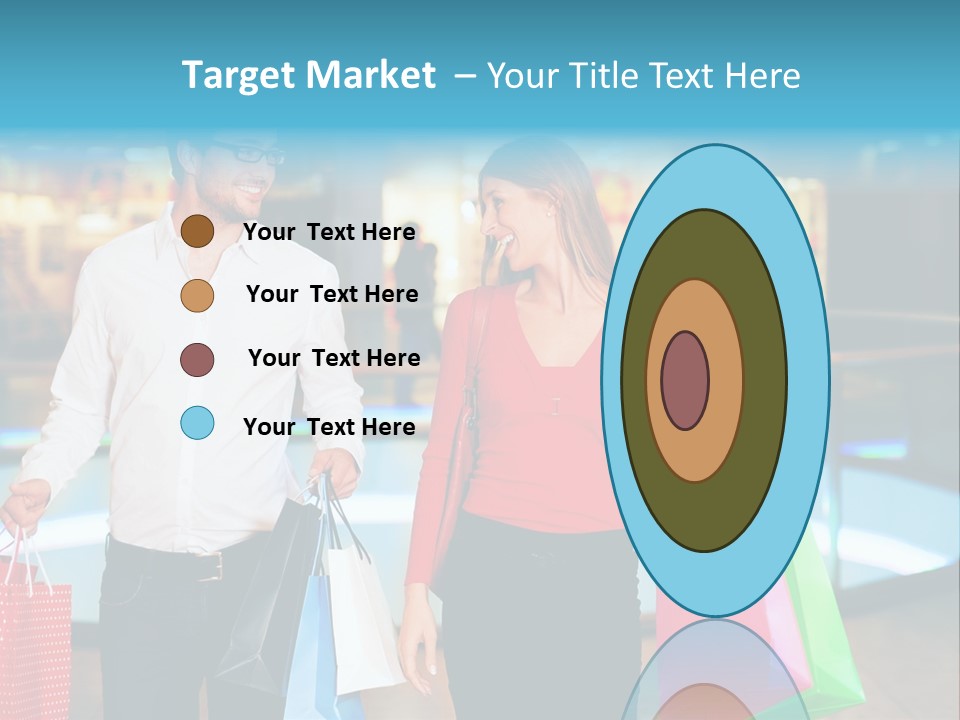 Young Store Consumerism PowerPoint Template