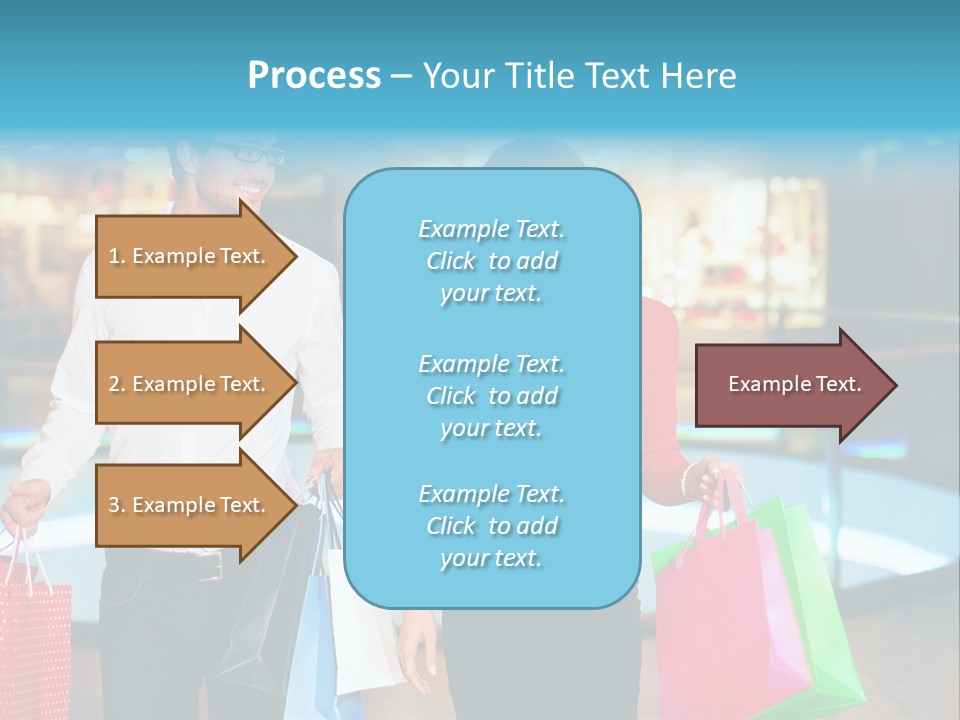Young Store Consumerism PowerPoint Template