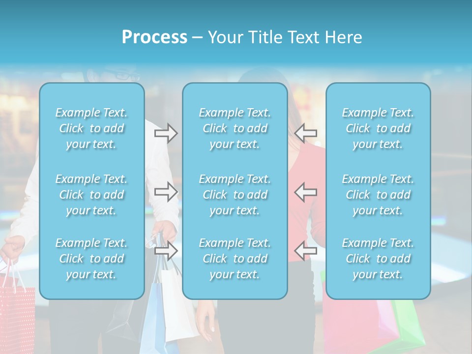 Young Store Consumerism PowerPoint Template
