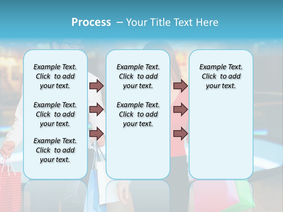 Young Store Consumerism PowerPoint Template