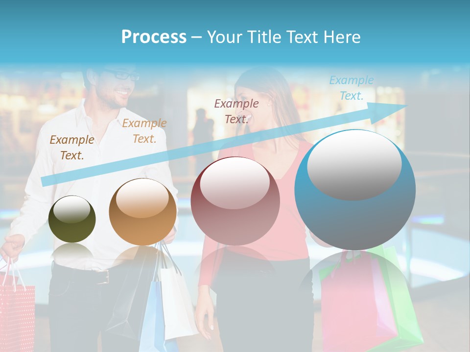 Young Store Consumerism PowerPoint Template