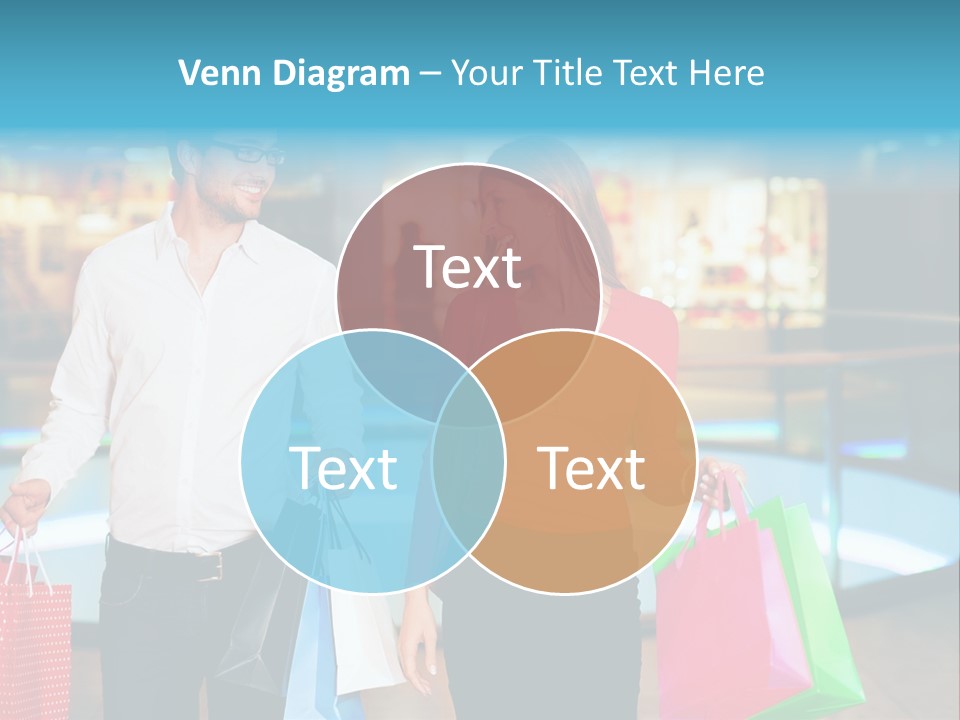 Young Store Consumerism PowerPoint Template